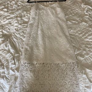 Lace sheath dress